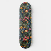 Hawaiian Print Persoonlijk Skateboard (Voorkant)