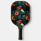Hawaiian Print Pickleball Paddle (Achterkant)