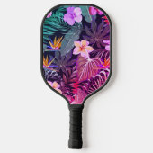 Hawaiian Print Pickleball Paddle (Achterkant)