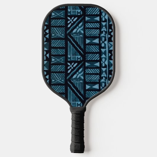 Hawaiian Print Pickleball Paddle (Achterkant)