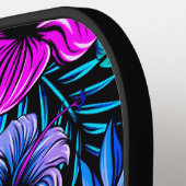 Hawaiian Print Pickleball Paddle (Links Detail)
