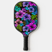 Hawaiian Print Pickleball Paddle (Achterkant)