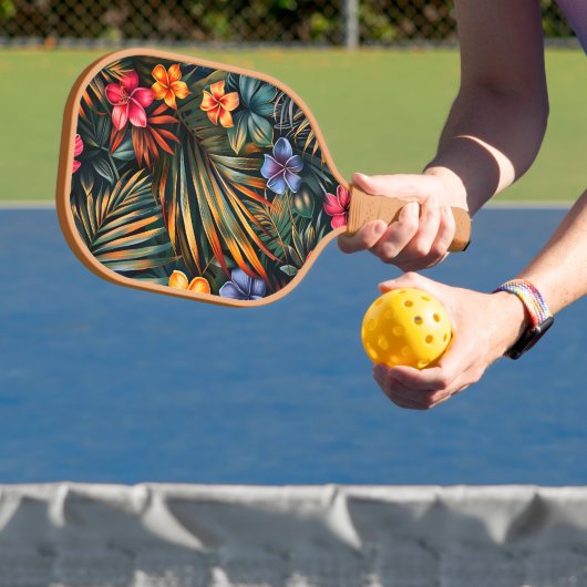 Hawaiian Print Pickleball Paddle (Insitu)