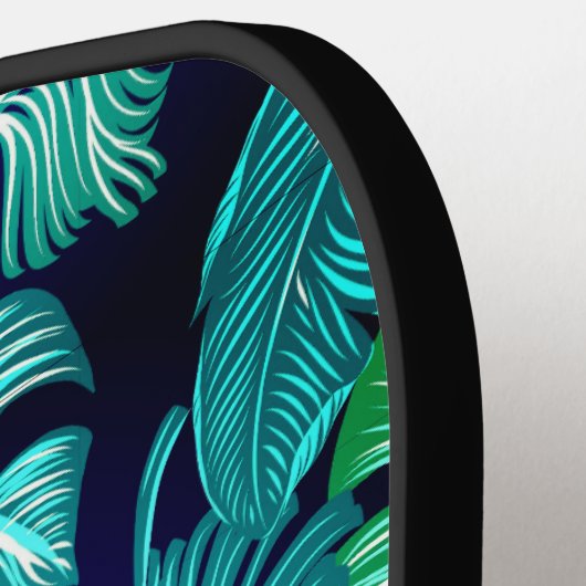 Hawaiian Print Pickleball Paddle (Links Detail)