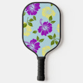 Hawaiian Print Pickleball Paddle (Achterkant)