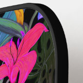 Hawaiian Print Pickleball Paddle (Links Detail)