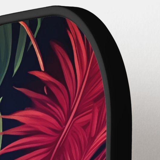 Hawaiian Print Pickleball Paddle (Links Detail)