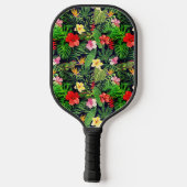 Hawaiian Print Pickleball Paddle (Achterkant)
