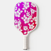 Hawaiian Print Pickleball Paddle (Achterkant)