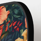 Hawaiian Print Pickleball Paddle (Links Detail)