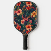 Hawaiian Print Pickleball Paddle (Achterkant)