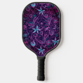 Hawaiian Print Pickleball Paddle (Achterkant)