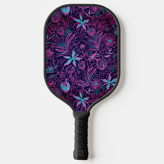 Hawaiian Print Pickleball Paddle (Achterkant)
