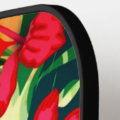 Hawaiian Print Pickleball Paddle (Links Detail)