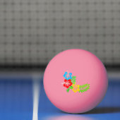 Hawaiian Print Pingpongbal (Net)