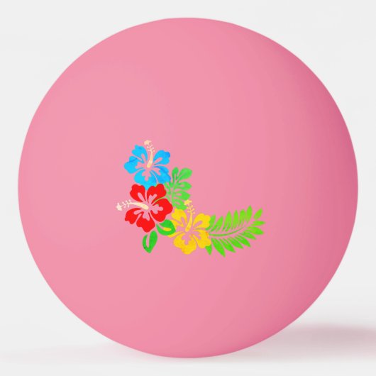 Hawaiian Print Pingpongbal (Voorkant)