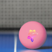 Hawaiian Print Pingpongbal (Net)