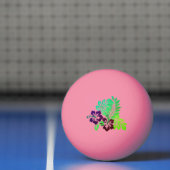 Hawaiian Print Pingpongbal (Net)