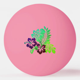 Hawaiian Print Pingpongbal