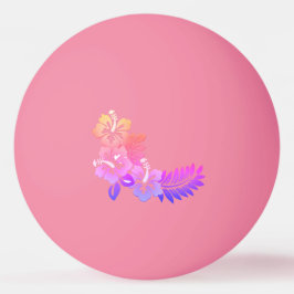 Hawaiian Print Pingpongbal