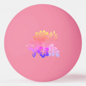 Hawaiian Print Pingpongbal (Achterkant)
