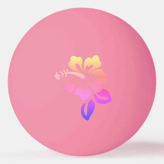 Hawaiian Print Pingpongbal (Voorkant)