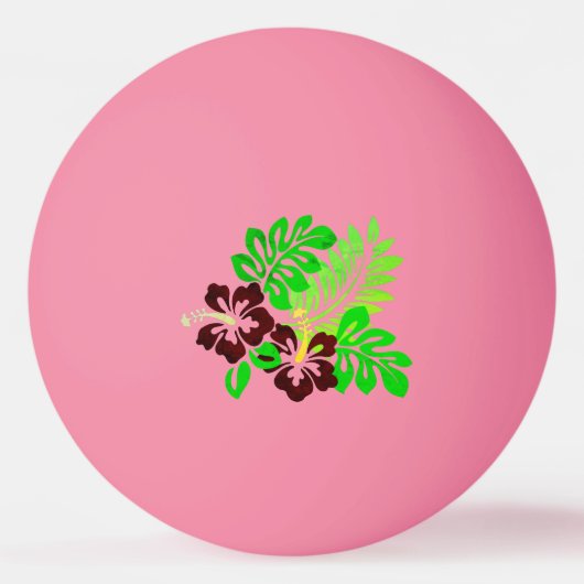 Hawaiian Print Pingpongbal (Voorkant)