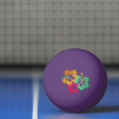 Hawaiian Print Pingpongbal (Net)