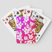 Hawaiian Print Pokerkaarten (Achterkant)