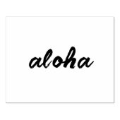 Hawaiian Print Rubberstempel (Afrduk)