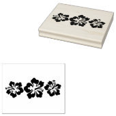 Hawaiian Print Rubberstempel (Gestempeld)