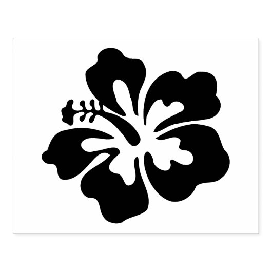 Hawaiian Print Rubberstempel (Afrduk)