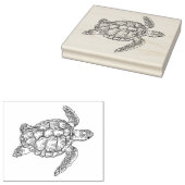 Hawaiian Print Rubberstempel (Gestempeld)