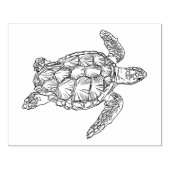 Hawaiian Print Rubberstempel (Afrduk)