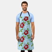 Hawaiian Print Schort (Gedragen)