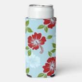 Hawaiian Print Seltzer Blikjeskoeler (Seltzer Achterkant)
