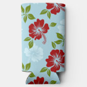 Hawaiian Print Seltzer Blikjeskoeler (Achterkant)