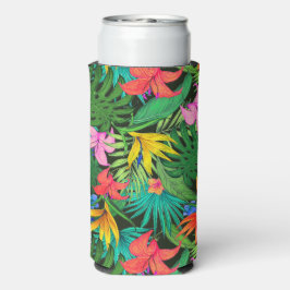 Hawaiian Print Seltzer Blikjeskoeler
