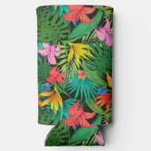 Hawaiian Print Seltzer Blikjeskoeler (Achterkant)