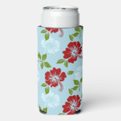 Hawaiian Print Seltzer Blikjeskoeler (Seltzer Achterkant)