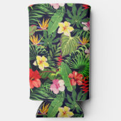 Hawaiian Print Seltzer Blikjeskoeler (Voorkant)