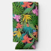 Hawaiian Print Seltzer Blikjeskoeler (Achterkant)