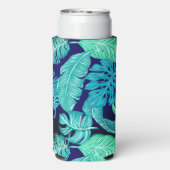 Hawaiian Print Seltzer Blikjeskoeler (Seltzer Achterkant)