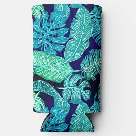 Hawaiian Print Seltzer Blikjeskoeler (Voorkant)
