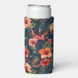 Hawaiian Print Seltzer Blikjeskoeler