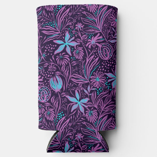 Hawaiian Print Seltzer Blikjeskoeler (Voorkant)