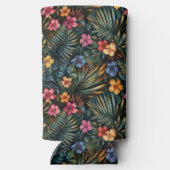 Hawaiian Print Seltzer Blikjeskoeler (Achterkant)