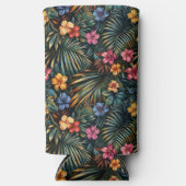 Hawaiian Print Seltzer Blikjeskoeler (Voorkant)