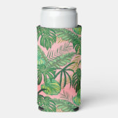 Hawaiian Print Seltzer Blikjeskoeler (Seltzer Voorkant)