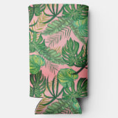 Hawaiian Print Seltzer Blikjeskoeler (Achterkant)